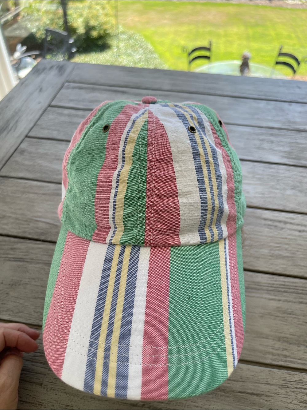 Polo Ralph Lauren MainStreet Multicolor Striped Hat Unisex Adult NWT